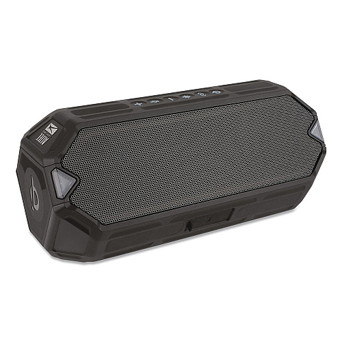 Altec Lansing HydraBoom Bluetooth Speaker, Bluetooth/Lightening/Micro USB/Qi/USB-A/USB-C, Black (IMW1400BLKT2)