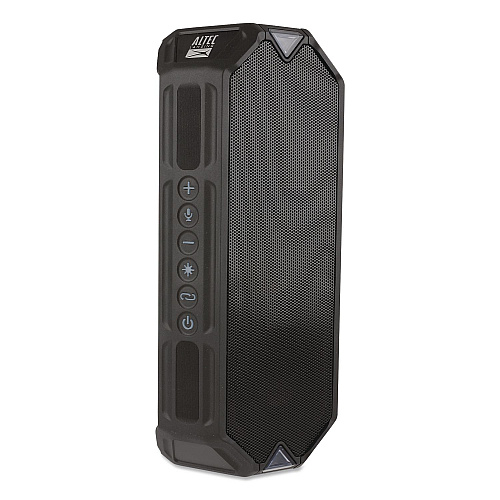 Altec Lansing HydraBoom Bluetooth Speaker, Bluetooth/Lightening/Micro USB/Qi/USB-A/USB-C, Black (IMW1400BLKT2)