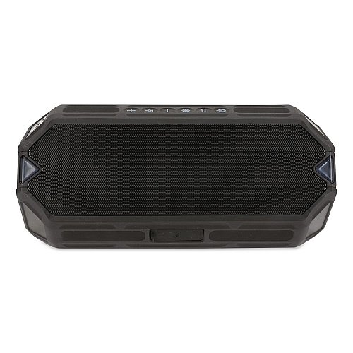 Altec Lansing HydraBoom Bluetooth Speaker, Bluetooth/Lightening/Micro USB/Qi/USB-A/USB-C, Black (IMW1400BLKT2)