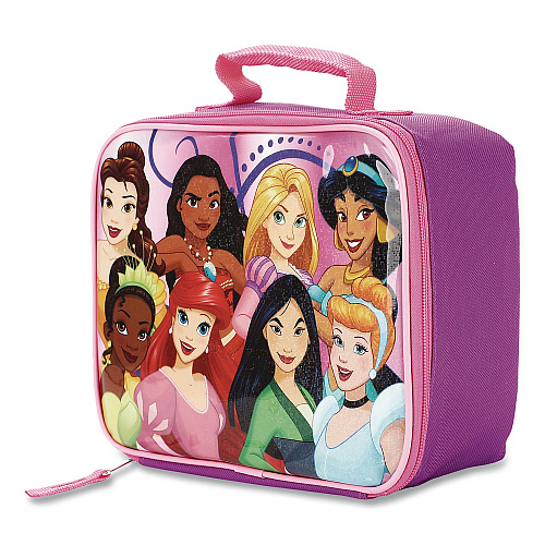 Bioworld Kids Insulated Lunch Tote, Disney Princesses Theme, Multicolor (LXG5DBEDSYSB)