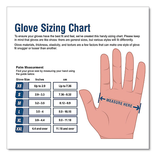 X3 by AMMEX Industrial Vinyl Gloves, Powder-Free, X-Large, 3 mil Thick, 9.5" Long, Clear, 100/Box (GPX348100)