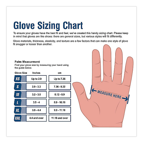 X3 by AMMEX Industrial Vinyl Gloves, Powder-Free, Large, 3 mil Thick, 9.5" Long, Clear, 100/Box (GPX346100)