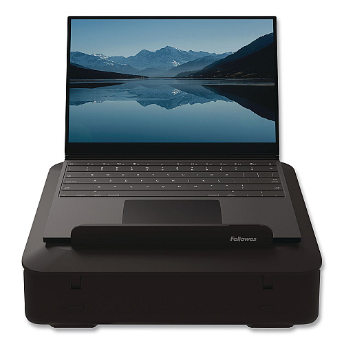 Fellowes Breyta Briefcase, Fits Devices Up to 14", Plastic, 15.11 x 12 x 3.5, Black (100098568)