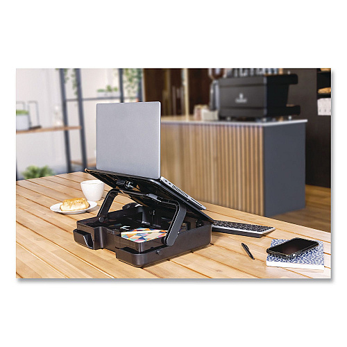 Fellowes Breyta Briefcase, Fits Devices Up to 14", Plastic, 15.11 x 12 x 3.5, Black (100098568)