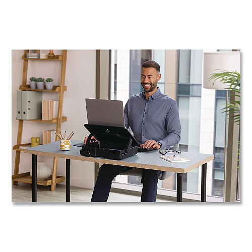 Fellowes Breyta Briefcase, Fits Devices Up to 14", Plastic, 15.11 x 12 x 3.5, Black (100098568)
