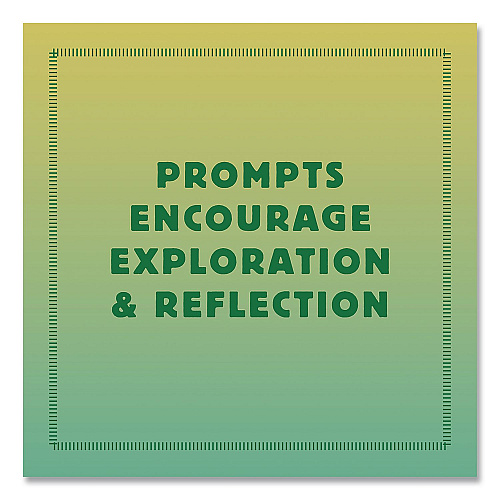 Chronicle Books Guided Journal: Spark Adventure - A Journal for Trailblazers and Wanderers, Green/Gold Cover, (88) 8 x 6 Sheets (978179722216)