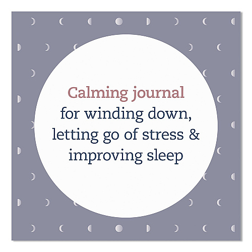 Chronicle Books Guided Journal: Two Minute Evenings - Wind Down Your Day by Neil Pasricha, Blue/Silver Cover, (152) 6.25 x 4.75 Sheets (978179722987)