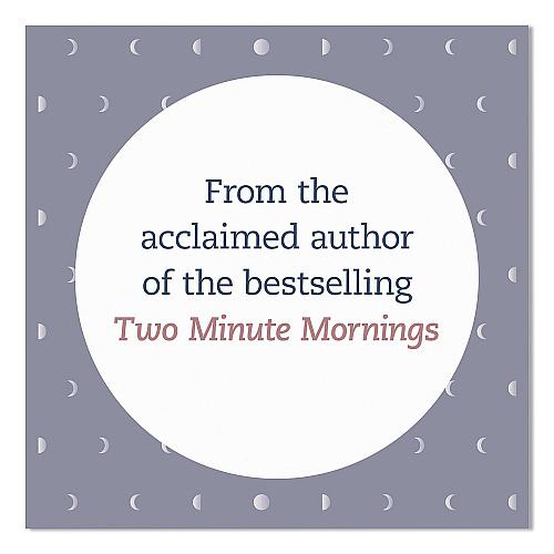 Chronicle Books Guided Journal: Two Minute Evenings - Wind Down Your Day by Neil Pasricha, Blue/Silver Cover, (152) 6.25 x 4.75 Sheets (978179722987)