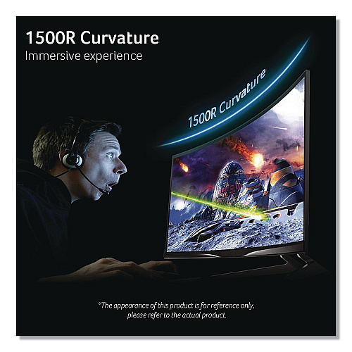 Acer Nitro ED273 S3 Curved FHD LED Gaming Monitor, 27" Widescreen, VA Panel, 1920 Pixels x 1080 Pixels (ED273S3BIIP)