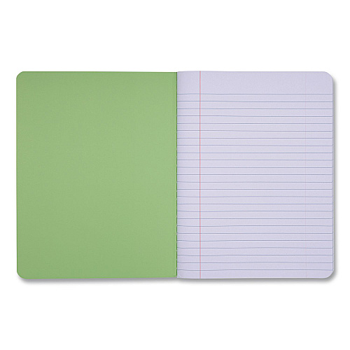DesignWorks Ink Designer Composition Book, Randomly Assorted Banana and Strawberry Cover Designs, Wide/Legal Rule, (80) 9.75 x 7.5 Sheets (TCOMPA114ST)