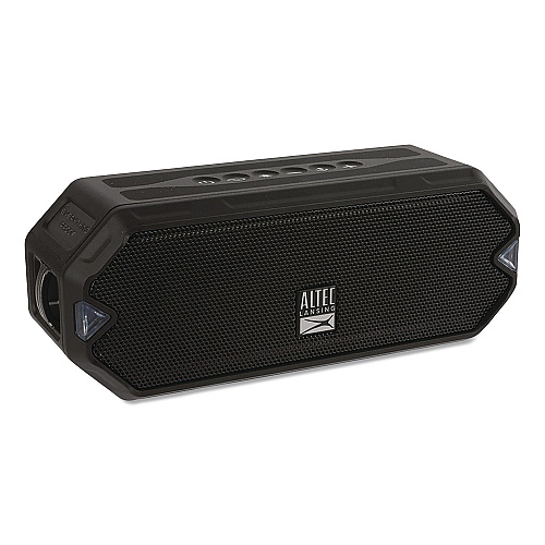 Altec Lansing HydraJolt EverythingProof Bluetooth Speaker, Black (IMW1200BLKST)