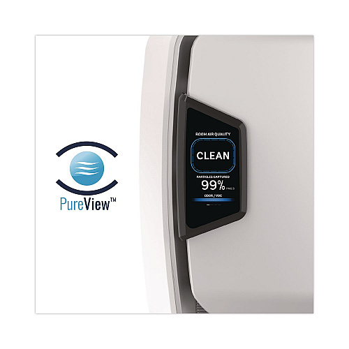 Fellowes AeraMax Pro AM4 PC H13 True HEPA Hardwired Wall Mounted Air Purifier, 1,100 sq ft Room Capacity, Stainless Steel (9573101)