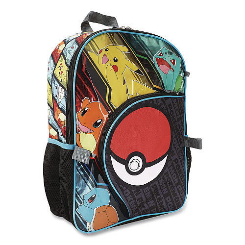 Bioworld Pokemon Kids 5-Piece Backpack Set, Multicolor (B1B7Y0QPOKSB)