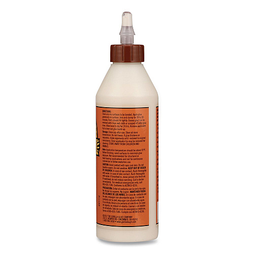 Gorilla Wood Glue, 18 oz, Dries Light Tan (6205001)