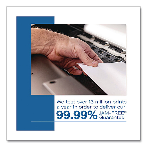 Hammermill Premium Color Copy Cover, 100 Bright, 80 lb Cover Weight, 8.5 x 11, Photo White, 250 Sheets/Ream, 8 Reams/Carton (120023CT)