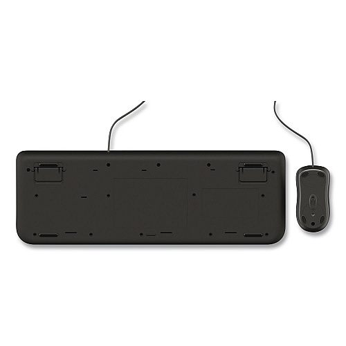 Incase Designed by Microsoft Wired Desktop 600 Keyboard and Optical Mouse Combo, USB, Black (APB00001)