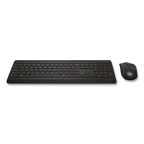 Incase Designed by Microsoft Wireless Desktop 900 Keyboard and Optical Mouse Combo, 2.4 GHz Frequency/30 ft Wireless Range, Black (PT300001)