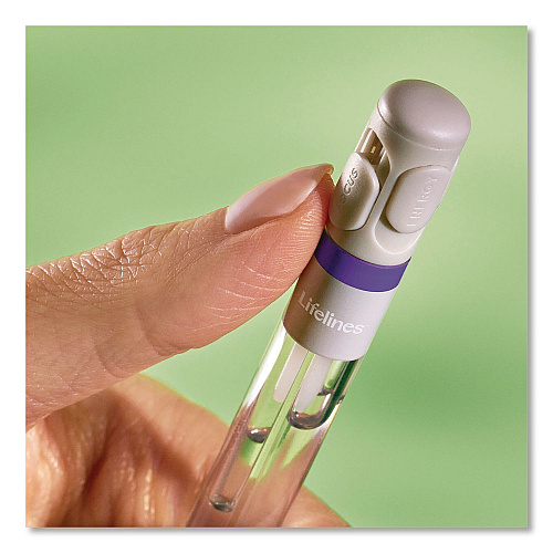 Lifelines In Bloom Essential Oil Blends Pen Diffuser, White/Purple (112501)