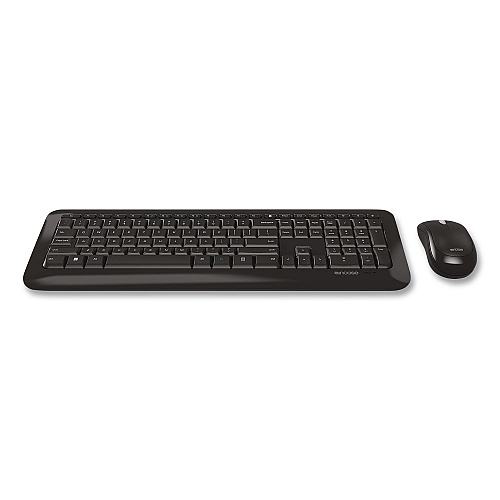 Incase Designed by Microsoft Wireless Desktop 850 Keyboard and Optical Mouse Combo, 2.4 GHz Frequency/15 ft Wireless Range, Black (PY900001)
