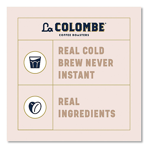 La Colombe Draft Latte Cold Brew, Caramel Latte, 11 oz Can, 12/Carton (LCT00499)