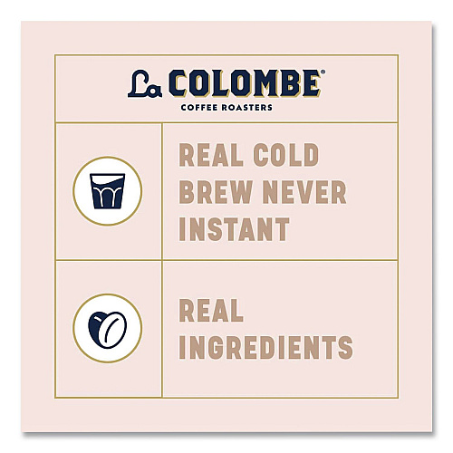 La Colombe Draft Latte Cold Brew, Mocha Latte, 11 oz Can, 12/Carton (LCT00500)