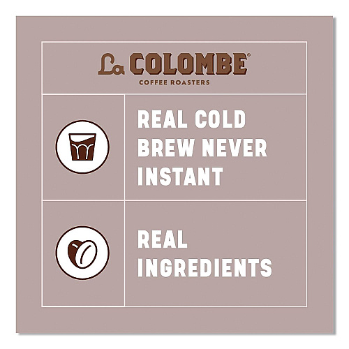 La Colombe Draft Latte Cold Brew, Vanilla Latte with Oat Milk, 11 oz Can, 12/Carton (LCT00521)