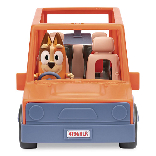 Bluey Series 11: Heeler Family Road Trip 4WD Vehicle, Ages 3 and Up, 2 Pieces (176614)