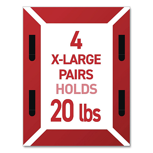 Command Damage-Free Hanging Picture Hanging Strip Pairs, (8) XL (0.86 x 4.37), (6) L (0.75" x 3.65"), (2) Med (0.75 x 2.75), Black (17218BLK16ES)