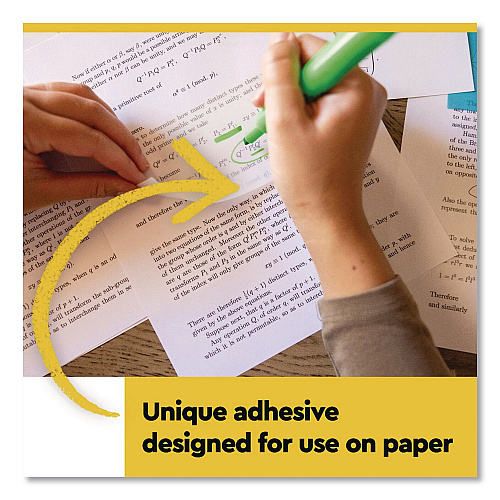 Post-it Transparent Notes, 2.88" x 2.88", Assorted Colors, 36 Sheets/Pad, 2 Pads/Pack (6002COL)