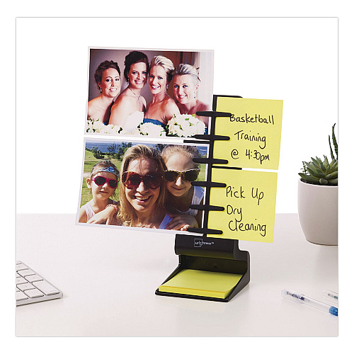 NoteTower Mini Note Holder, Plastic, Black (NTR3501)