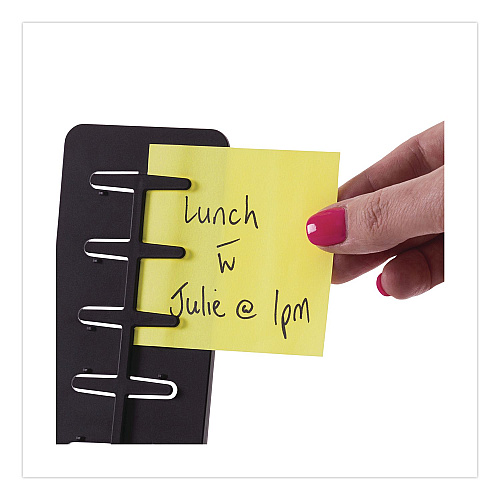 NoteTower Mini Note Holder, Plastic, Black (NTR3501)