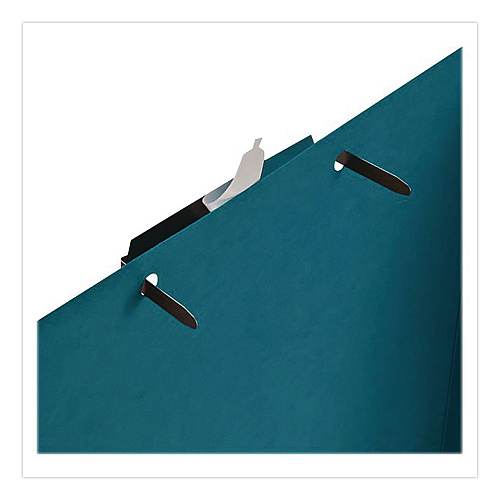 Officemate Self-Adhesive Two-Prong Folder Fasteners, 2" Capacity, 2.75" Center to Center, Matte Silver, 100/Box (526012)