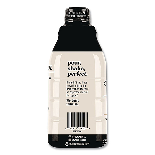 Java House Espresso Cocktail Mix Cold Brew Coffee, 32 oz (HFP01820)