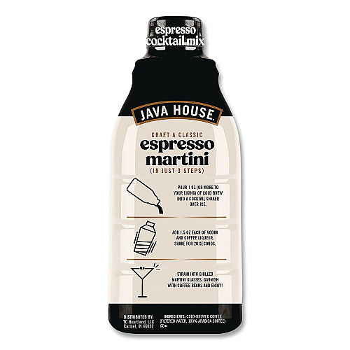 Java House Espresso Cocktail Mix Cold Brew Coffee, 32 oz (HFP01820)