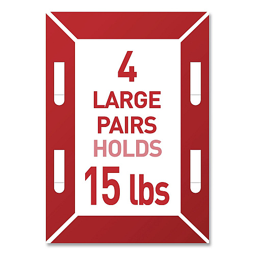 Command Damage-Free Hanging Picture Hanging Strip Pairs, (16) Large (0.75" x 3.65"), (12) Medium (0.63" x 2.75"), White, 28/Pack (MMM1720928ES)
