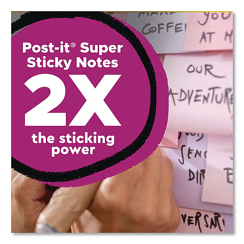 Post-it Recycled Pop-up Notes in Wanderlust Pastel Colors, Cabinet Pack, 3" x 3", Assorted Colors, 70 Sheets/Pad, 18 Pads/Pack (R33018SSNRPC)
