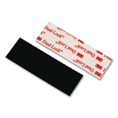 Scotch Extreme Fasteners, 1" x 3", Black, 2 Sets of Strips/Pack (RF6731)