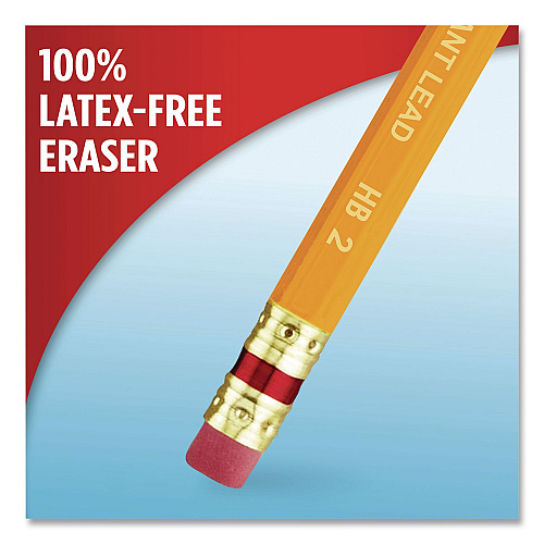 Paper Mate EverStrong #2 Woodcase Pencils, HB (#2), Black Lead, Yellow Barrel, 72/Pack (2105642)