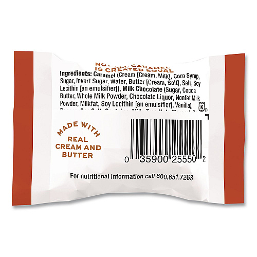 Sanders Small Batch Wonders Snack-Size Sea Salt Caramel Pecan Cluster, 48 Pieces, 24 oz Box (MRY27160)