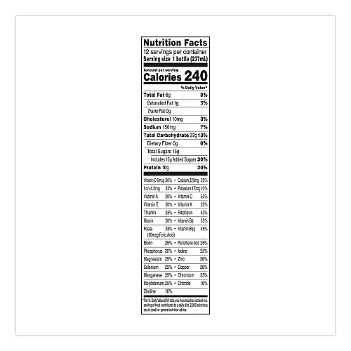 Boost Original Nutritional Drink, Very Vanilla, 8 oz Bottle, 24/Carton (ZHC02802)