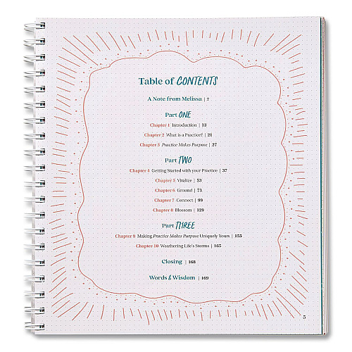 Lifelines Guided Journal: Practice Makes Purpose by Melissa Bernstein and Shiri Mund, PhD, Green Tree Cover, (90) Sheets (171101)