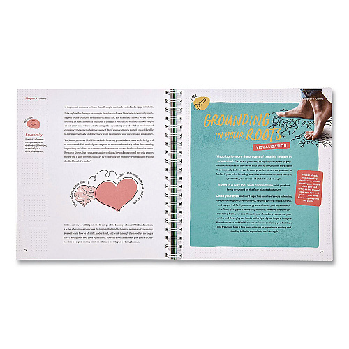 Lifelines Guided Journal: Practice Makes Purpose by Melissa Bernstein and Shiri Mund, PhD, Green Tree Cover, (90) Sheets (171101)