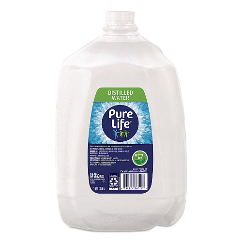 Nestle Waters Distilled Water, 1 gal Bottle, 6 Bottles/Carton (12532472PK)