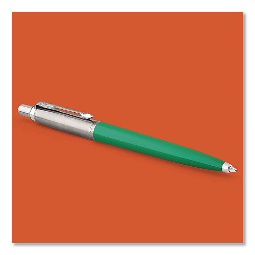 Parker Jotter Ballpoint Pen, Spirit of the 1990s Collection, Retractable, Medium 0.7 mm, Black Ink, Assorted Barrel Colors, 4/Pack (2084405)
