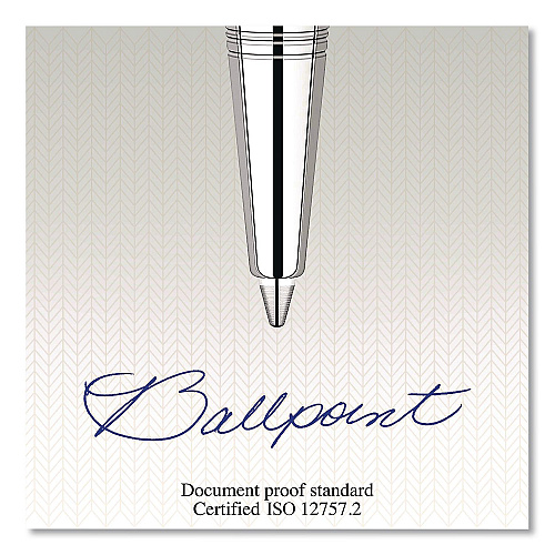 Quinkflow Refill for Parker Ballpoint Pen, Medium Conical Tip, Blue Ink, 3/Pack (2119152)
