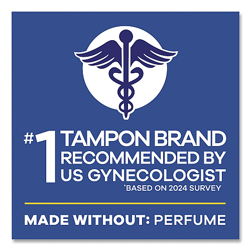 Tampax Pearl Tampons, Super Absorbency, 36/Pack (00370)