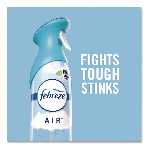 Febreze AIR Variety Pack, Heavy-Duty Crisp Clean/Linen and Sky/Ocean, 8.8 oz Aerosol Spray, 3/Pack (10677)