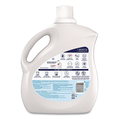 Downy Free and Gentle Liquid Fabric Softener, Unscented, 111 oz Bottle (18262)