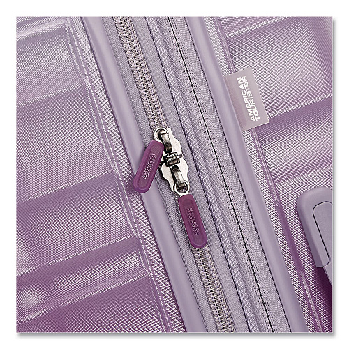 AMERICAN TOURISTER Cascade Hardside Spinner Suitcase, 17.75 x 10 x 26.75, Purple Haze (1432454321)