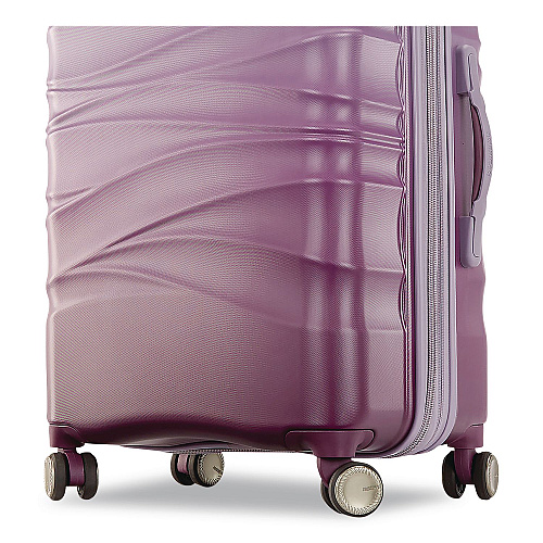AMERICAN TOURISTER Cascade Hardside Spinner Suitcase, 17.75 x 10 x 26.75, Purple Haze (1432454321)